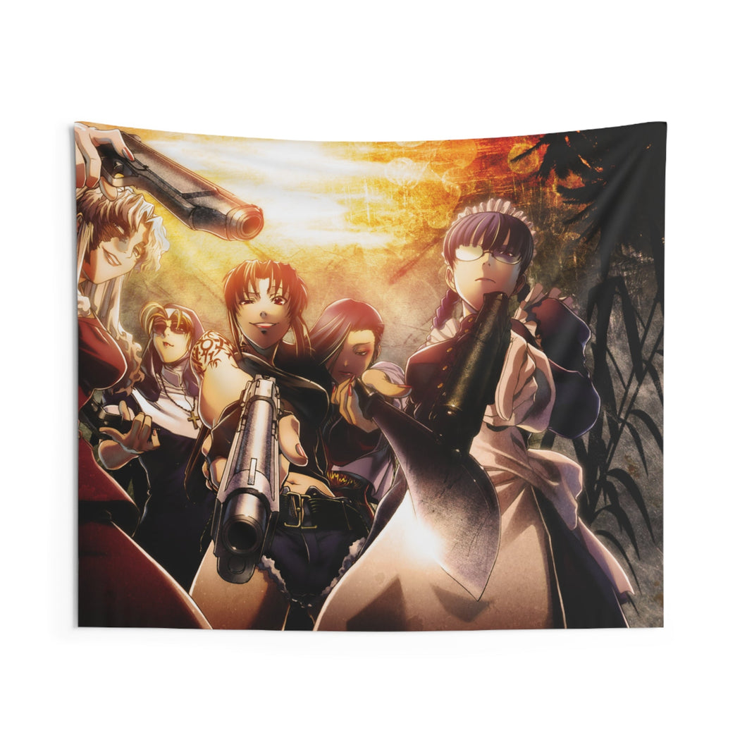 Black Lagoon Indoor Wall Tapestry