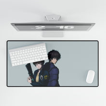 Load image into Gallery viewer, Psycho-Pass Inspecter and a villain Mouse Pad (Desk Mat)
