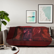 Load image into Gallery viewer, Anime Tokyo Ghoul Sherpa Blanket
