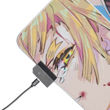 Load image into Gallery viewer, Inosuke Hashibira Zenitsu Agatsuma RGB LED Mouse Pad (Desk Mat)
