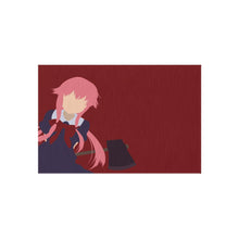 Load image into Gallery viewer, Mirai Nikki Yuno Gasai Rug

