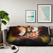Load image into Gallery viewer, Tate no Yuusha no Nariagari WebSite Background Sherpa Blanket
