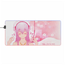 Load image into Gallery viewer, Super Sonico RGB LED Mouse Pad (Desk Mat)
