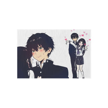 Load image into Gallery viewer, Eru Chitanda  And  Hōtarō Oreki Rug
