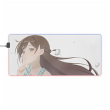 Load image into Gallery viewer, Rent-A-Girlfriend RGB LED Mouse Pad (Desk Mat)
