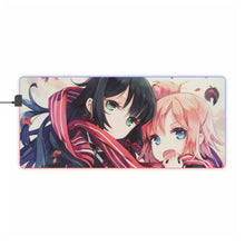 Load image into Gallery viewer, My Teen Romantic Comedy SNAFU Yukino Yukinoshita, Yui Yuigahama RGB LED Mouse Pad (Desk Mat)

