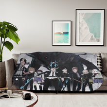 Load image into Gallery viewer, Anime Blue Exorcist Sherpa Blanket
