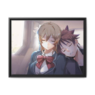 Erina Nakiri Canvas Framed Art Print