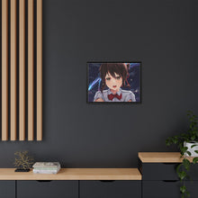 Load image into Gallery viewer, Your Name. Canvas Framed Art Print
