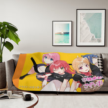 Load image into Gallery viewer, Bocchi the Rock Sherpa Blanket
