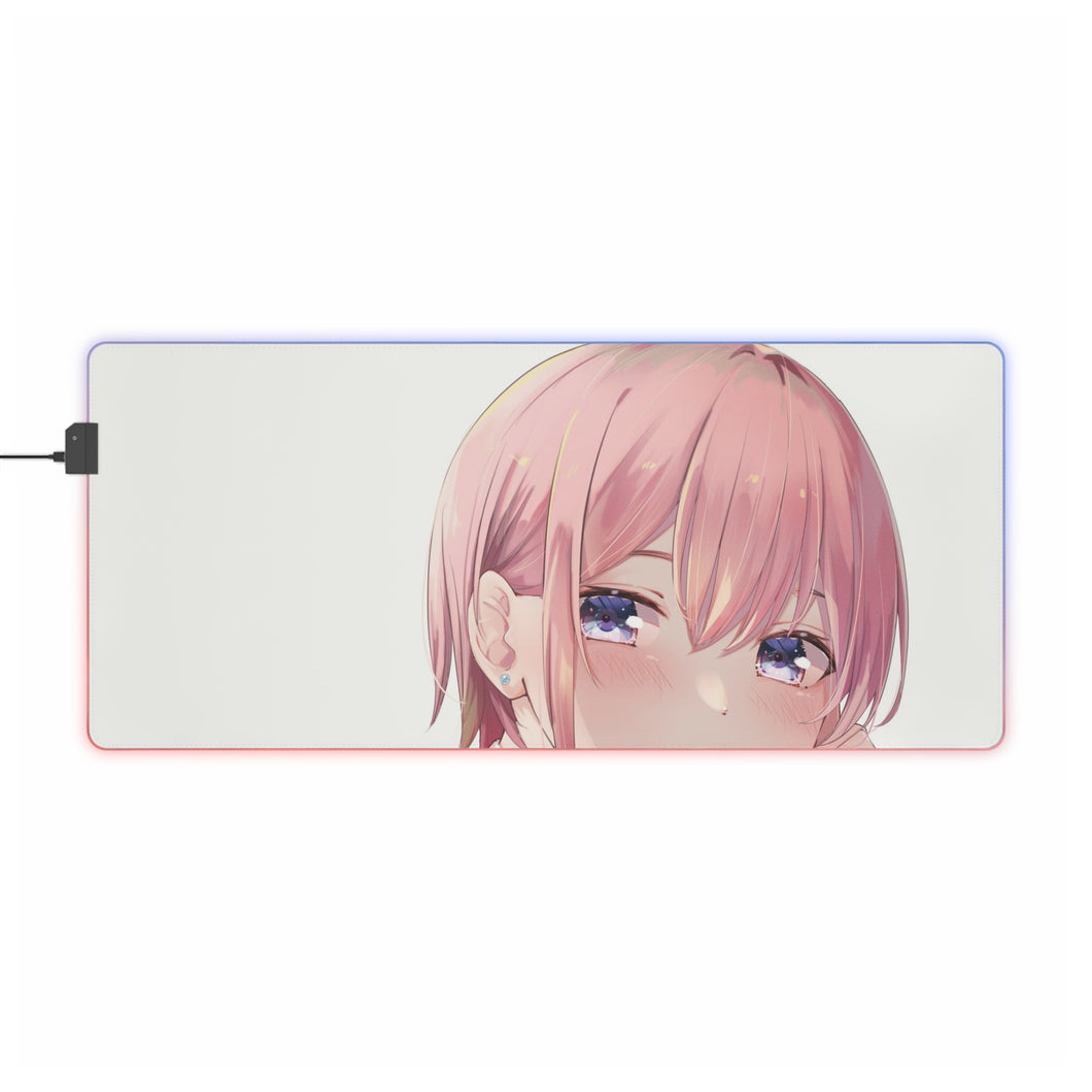 The Quintessential Quintuplets Ichika Nakano RGB LED Mouse Pad (Desk Mat)