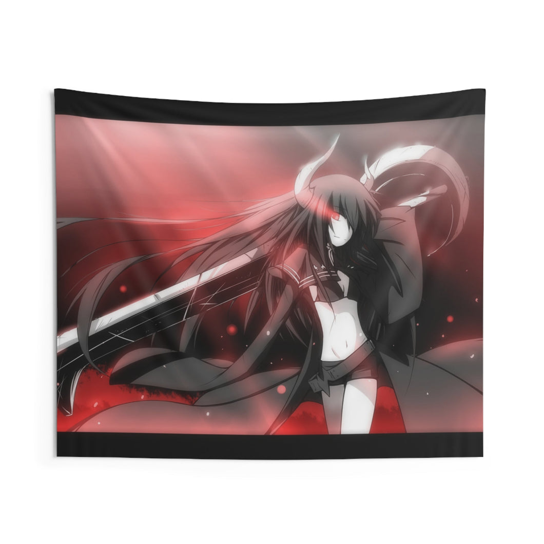 Black Rock Shooter Indoor Wall Tapestry