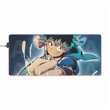 Load image into Gallery viewer, My Hero Academia Izuku Midoriya RGB LED Mouse Pad (Desk Mat)
