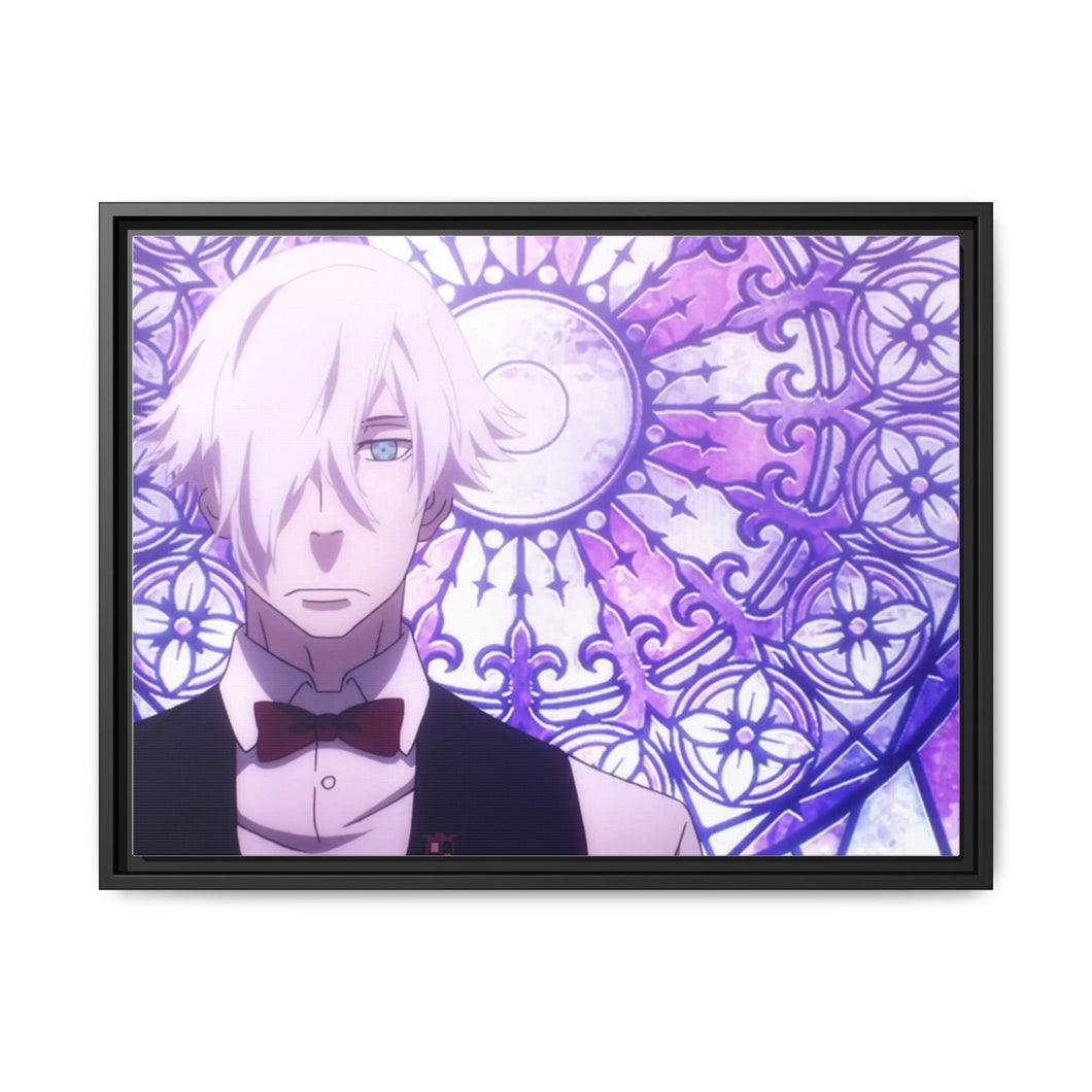 Anime Death Parade Canvas Framed Art Print