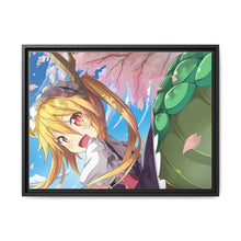 Load image into Gallery viewer, Miss Kobayashi&#39;s Dragon Maid Canvas Framed Art Print
