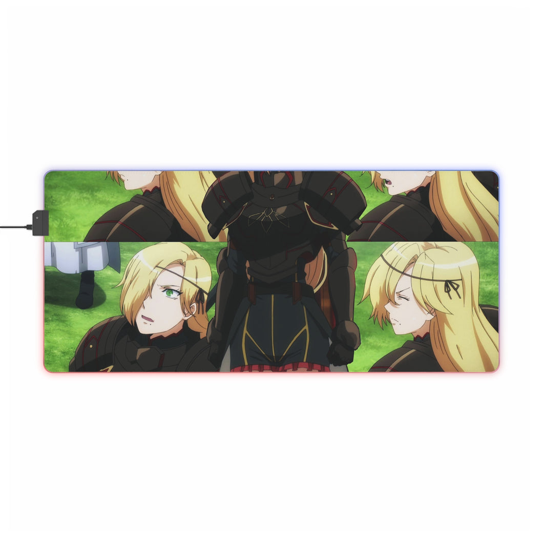 Leinas Rockbruise - Overlord RGB LED Mouse Pad (Desk Mat)