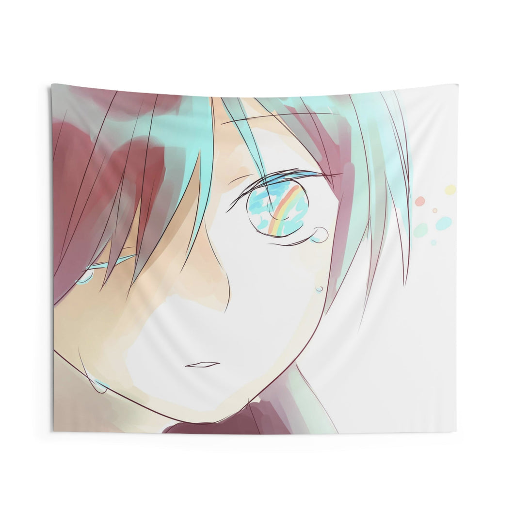 Yū Otosaka Face Indoor Wall Tapestry