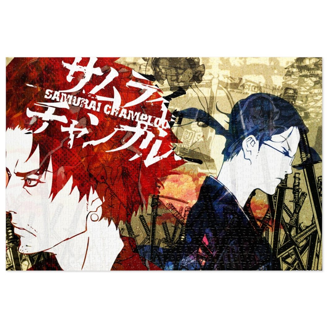 Anime Samurai Champloor Jigsaw Puzzle
