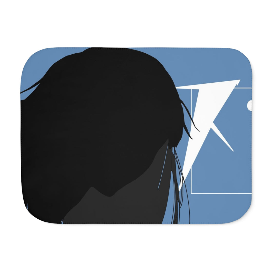 Chiyuki Silhouette Sherpa Blanket