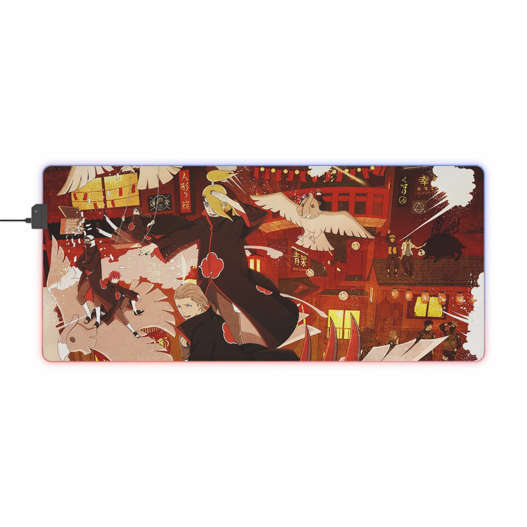 Anime Naruto RGB LED Mouse Pad (Desk Mat)