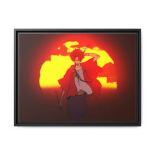 Load image into Gallery viewer, Anime Samurai Champloo Canvas Framed Art Print
