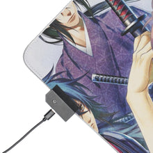 Load image into Gallery viewer, Hakuouki Shinsengumi Kitan RGB LED Mouse Pad (Desk Mat)
