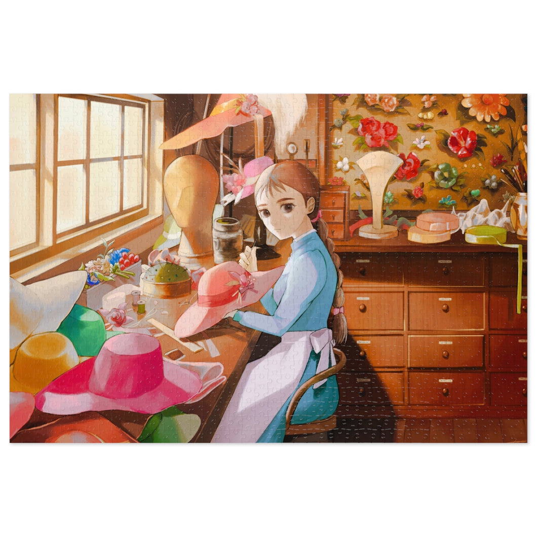 Anime Howl's Moving Castle Jigsaw Puzzle