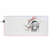 Load image into Gallery viewer, Super Sonico RGB LED Mouse Pad (Desk Mat)
