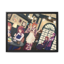 Load image into Gallery viewer, Anime The Quintessential Quintuplets Canvas Framed Art Print
