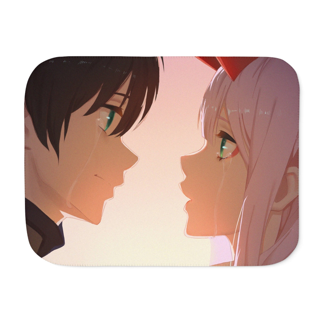 Anime Darling in the FranXX Sherpa Blanket
