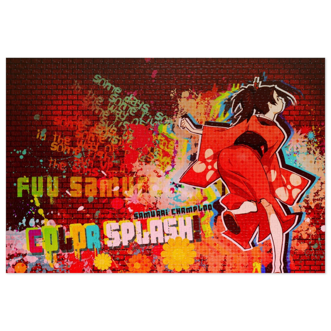 Anime Samurai Champloor Jigsaw Puzzle