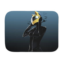 Load image into Gallery viewer, Durarara!! Celty Sturluson Sherpa Blanket
