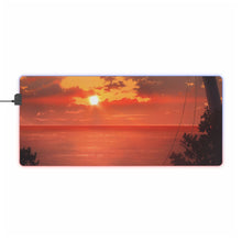 Load image into Gallery viewer, Beach Sunset RGB LED Mouse Pad (Desk Mat)

