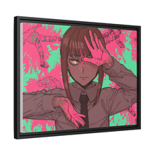Load image into Gallery viewer, Anime Chainsaw Man Canvas Framed Art Print
