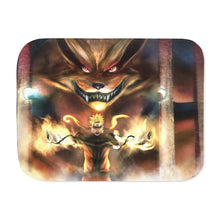 Load image into Gallery viewer, NARUTO &amp; KURAMA Sherpa Blanket

