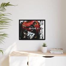 Load image into Gallery viewer, Anime Death Note Canvas Framed Art Print
