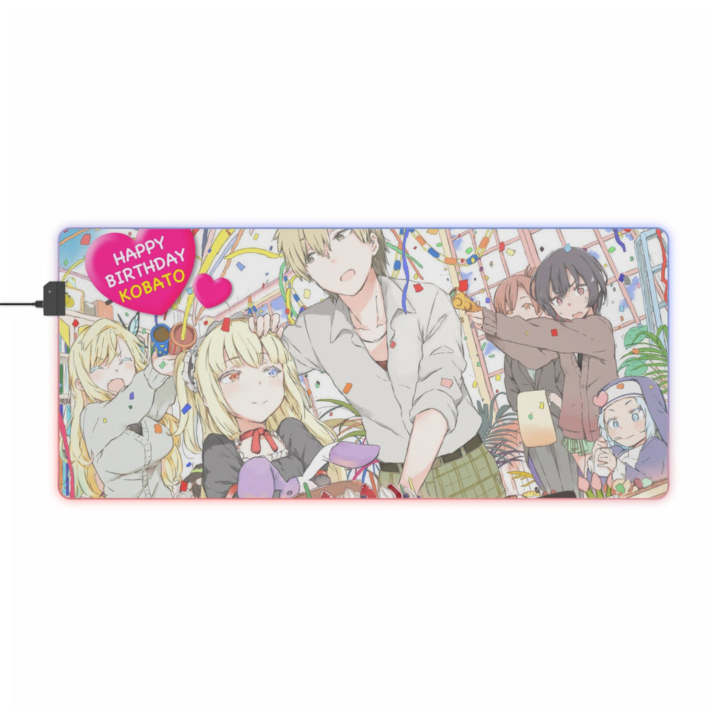 Boku Wa Tomodachi Ga Sukunai RGB LED Mouse Pad (Desk Mat)