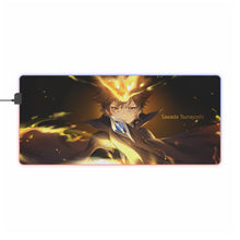 Load image into Gallery viewer, Reborn! Tsunayoshi Sawada, Katekyō Hitman Reborn RGB LED Mouse Pad (Desk Mat)
