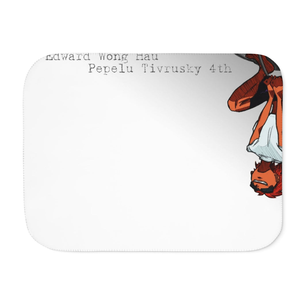 Anime Cowboy Bebopr Sherpa Blanket