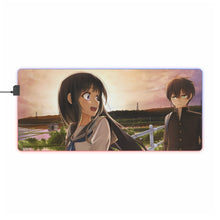 Load image into Gallery viewer, Hyouka Eru Chitanda RGB LED Mouse Pad (Desk Mat)

