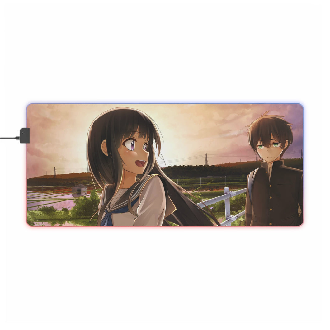 Hyouka Eru Chitanda RGB LED Mouse Pad (Desk Mat)