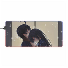 Load image into Gallery viewer, My Teen Romantic Comedy SNAFU Hachiman Hikigaya, Yukino Yukinoshita RGB LED Mouse Pad (Desk Mat)
