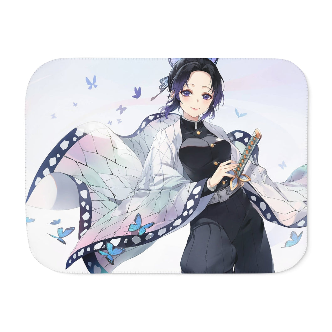 Anime Demon Slayer: Kimetsu no Yaiba Sherpa Blanket