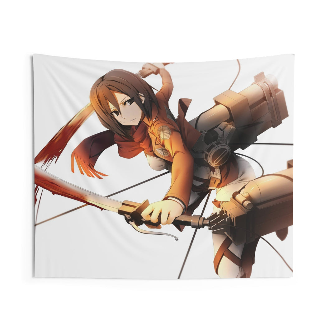 Mikasa Ackerman Indoor Wall Tapestry