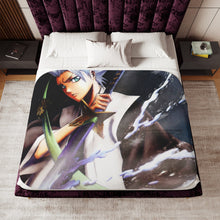 Load image into Gallery viewer, Anime Bleachr Sherpa Blanket
