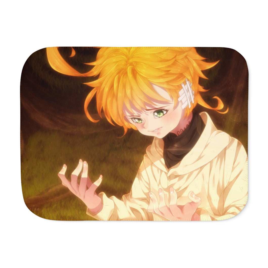 The Promised Neverland Emma Sherpa Blanket