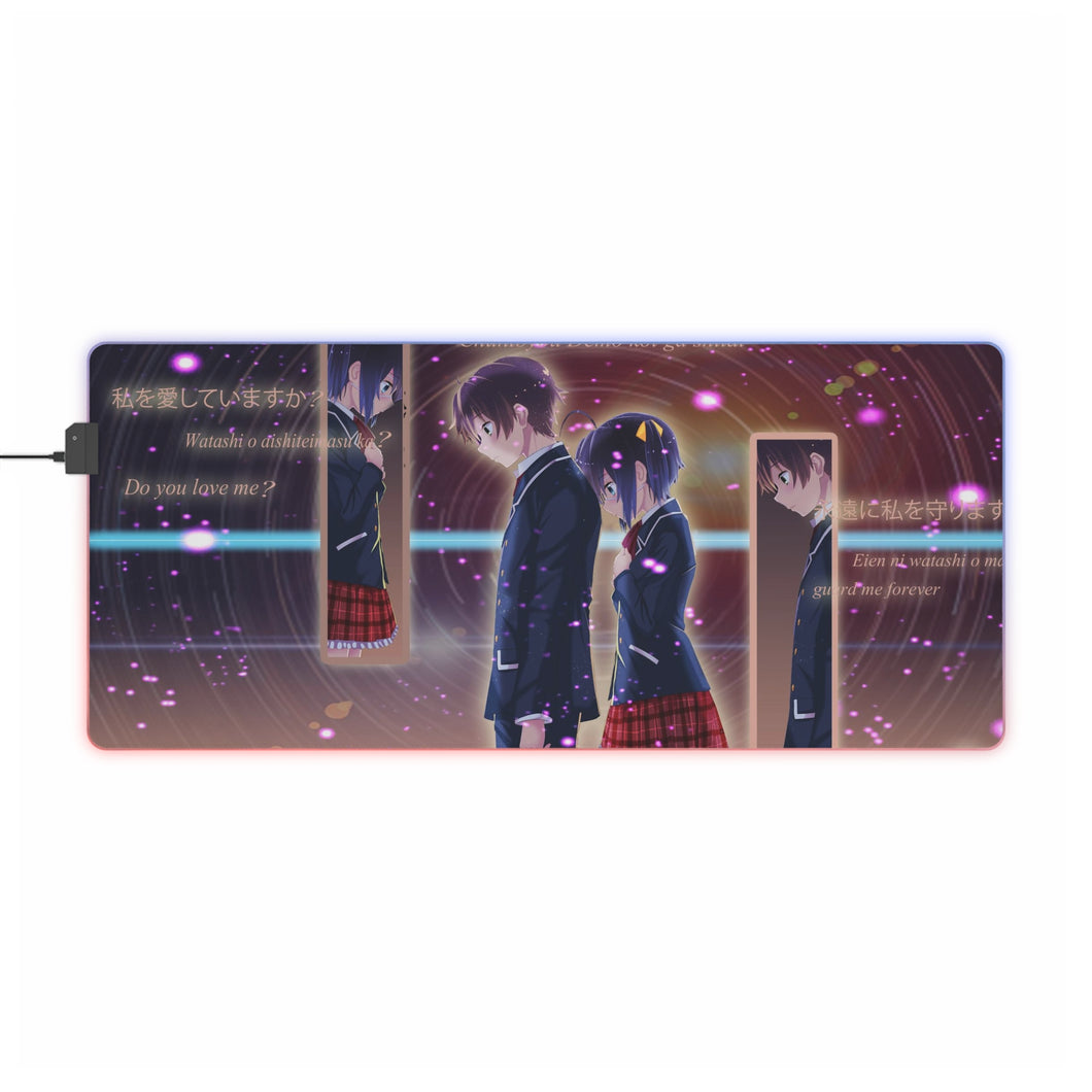 Love, Chunibyo & Other Delusions Rikka Takanashi RGB LED Mouse Pad (Desk Mat)