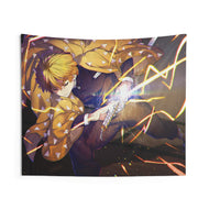 Zenitsu Agatsuma Indoor Wall Tapestry