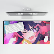 Load image into Gallery viewer, Ai Hoshino Mouse Pad (Desk Mat)
