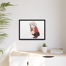 Load image into Gallery viewer, Nao Tomori sitting Canvas Framed Art Print
